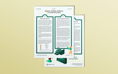 Bedrock: Building Confidence in God Block by Block – Second & Third